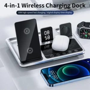 R11-Multifunctional-4-in-1-Wireless-Charger-Folding-Portable-Charging-Station-with-Digital-Display-White-Light-Time-FunctionNone-