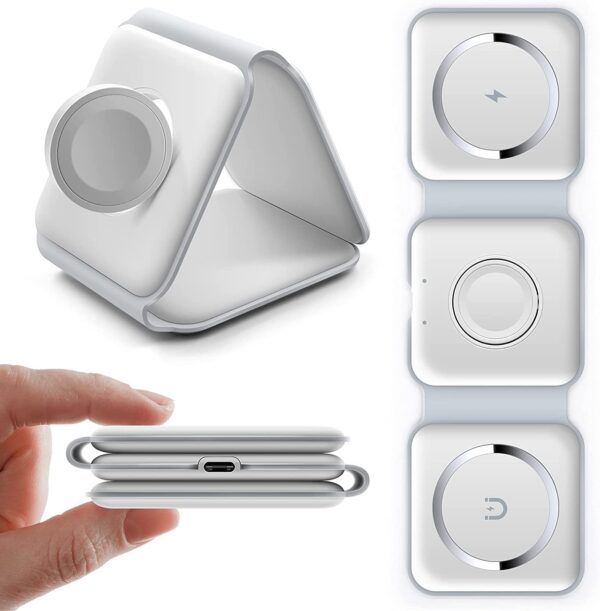 3-in-1 Wireless Charging Pad - Fast, Safe & Convenient!